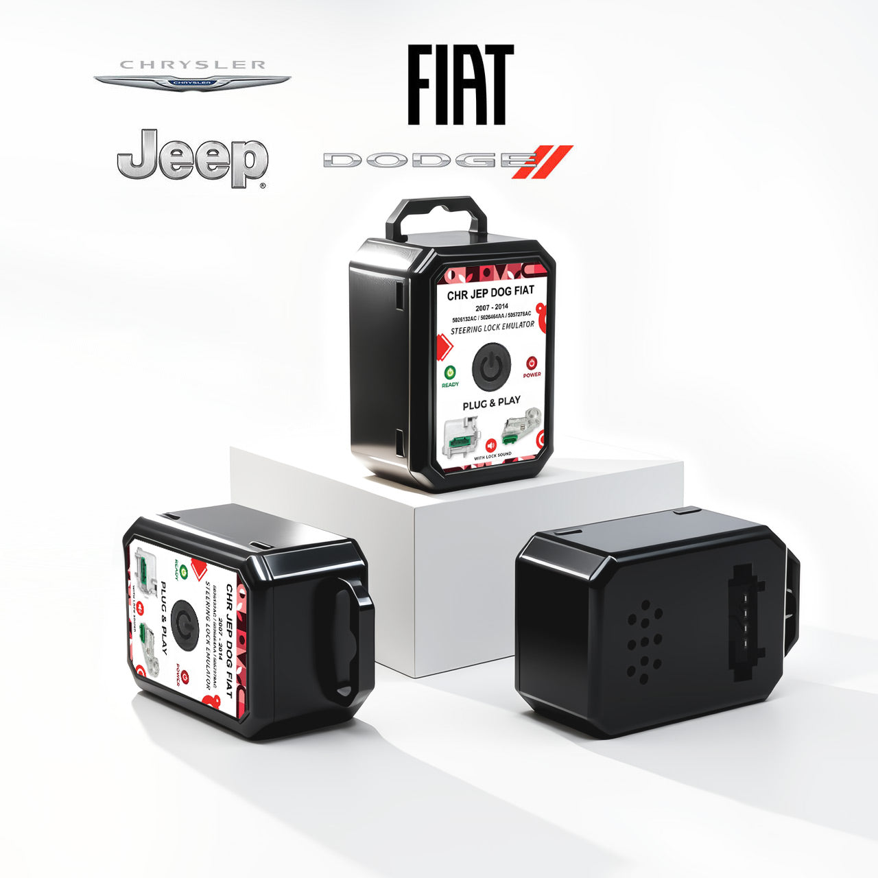 1PC Jeep Chrysler Dodge Fiat ESL Electronic Steering Lock Emulator Simulator