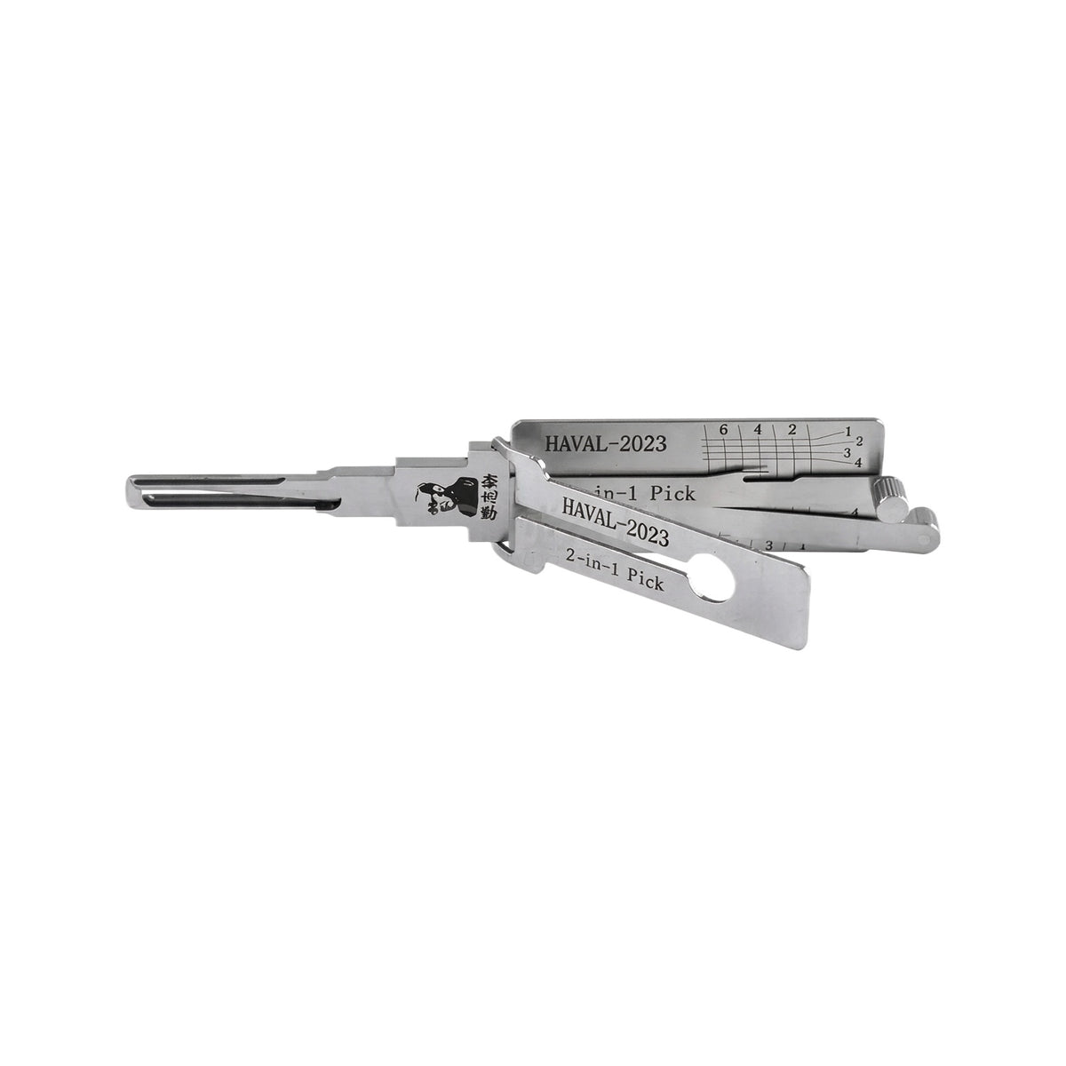 Lishi HAVAL HAVAL2023 HAIMA HS5/H9 HOWO GEELY GEELY2/HAVAL2 Decoder 2 in 1 Lishi Locksmith Tools