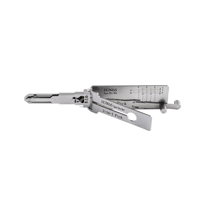 Lishi HU64 HU66 HU100 HU83 HU92 HU100 HU100R HU101 HON66 SIP22 HY22 Decoder 2 in 1 Lishi tool