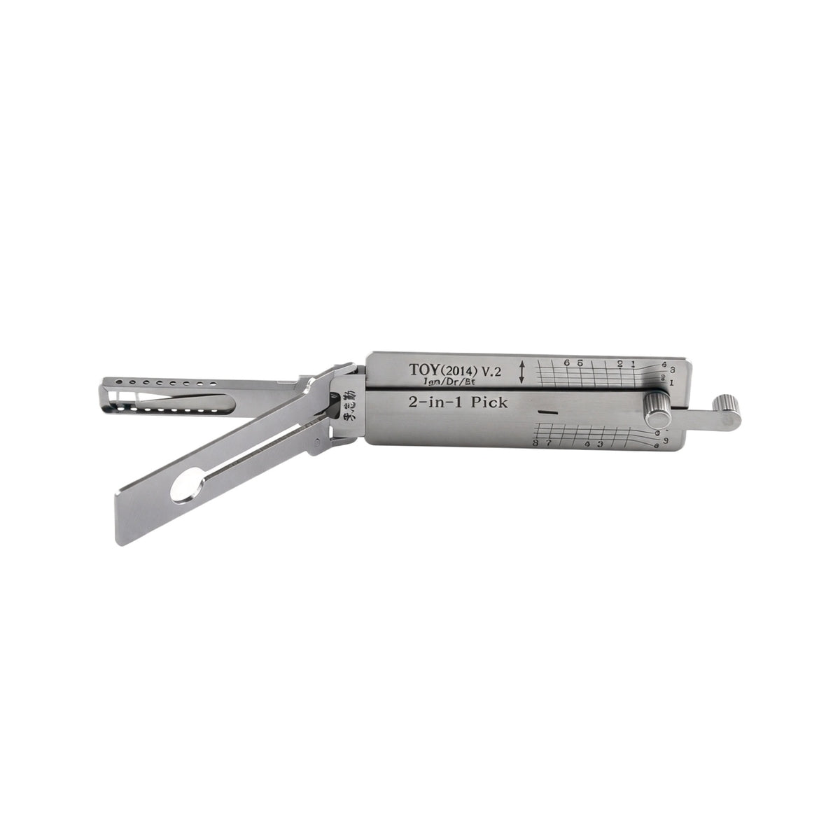 Lishi TOY2 TOY2014 TOY2014 V.2 TOY40 TOY43AT TOY43R TOY43 TOY48 TOY51 Decoder 2 in 1 Lishi Locksmith Tools