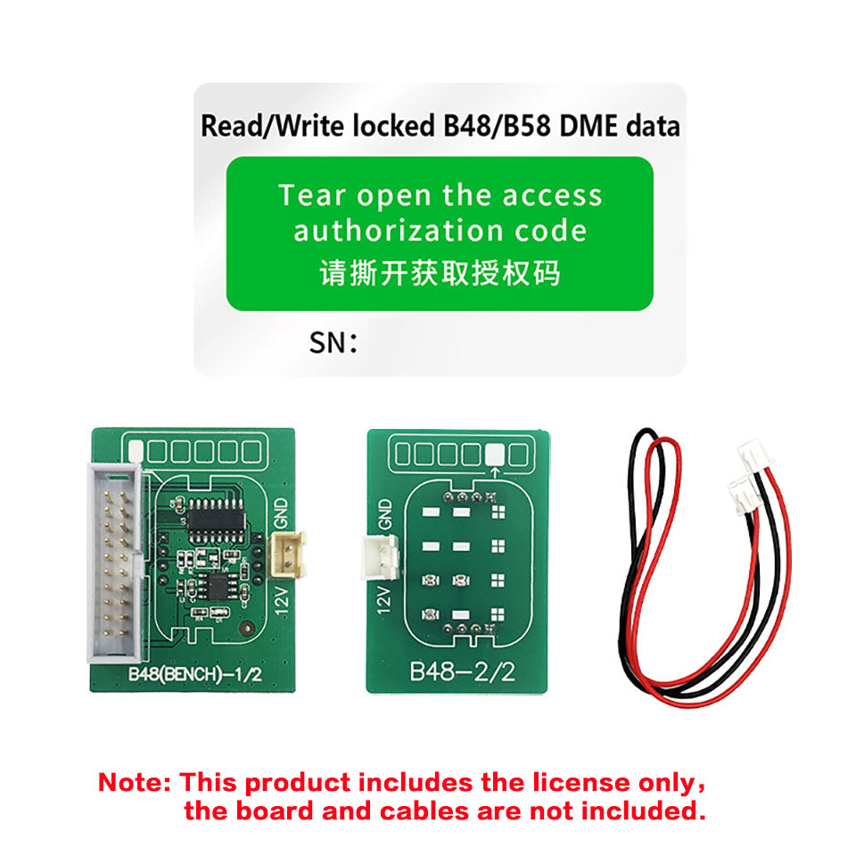 YANHUA Read/Write locked B48/B58 DME data Authorization A520(Not including integrated interface board)