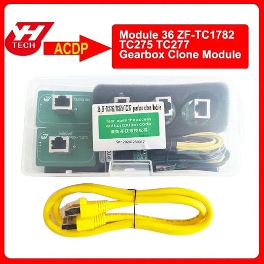 Yanhua Mini ACDP Module 36 for BMW JLR Mercedes-Benz Porsche Honda Jeep Chrysler ZF-TC1782 TC275 TC277 Gearbox Clone 8HP 9HP