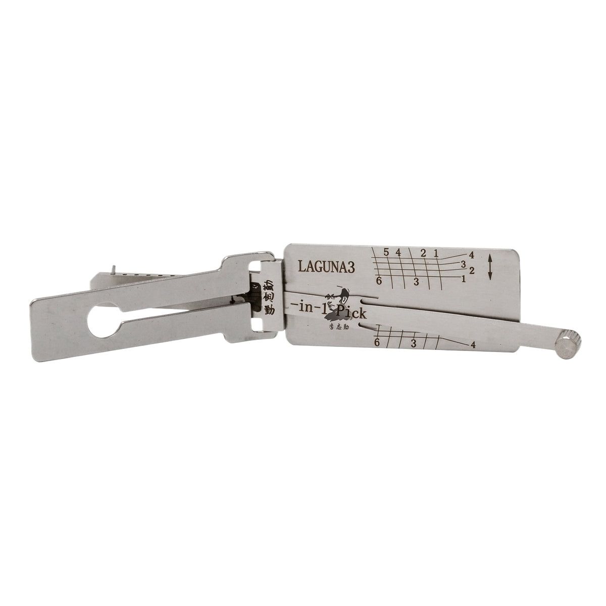 Lishi LAGUAN3 RENAULT V.2 NE78 VA2T VA6 CLI03-VA6  Decoder 2 in 1 Lishi Locksmith Tools
