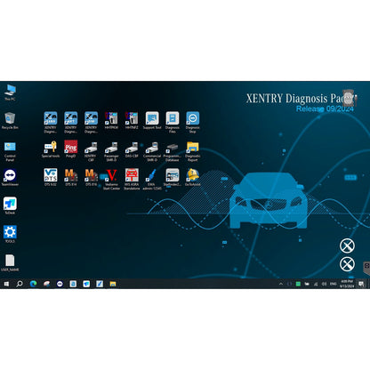 XENTRY 202409 version for car with 256GB SSD