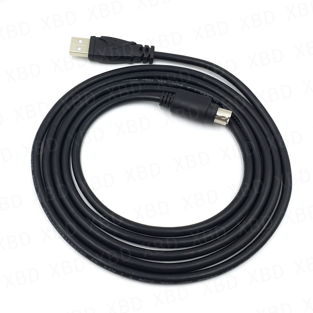 USB to MD6 6-pin 1.8M for Toyota car detector computer connection cable data cable program upgrade cable DST-010 DST 010
