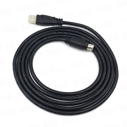 USB to MD6 6-pin 1.8M for Toyota car detector computer connection cable data cable program upgrade cable DST-010 DST 010