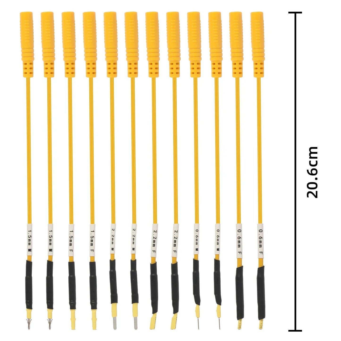 AUTOOL 68PCS Test Lead Kit Banana Plug To Test Hook Cable Replaceable Multimeter Probe Test Wire Probe Alligator Clip