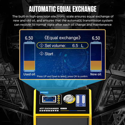 AUTOOL ATF705 ATF Exchanger Automatic Transmission Fluid Exchanger Oil Filling & Outing Tool for Gasoline Car & Diesel Vehicle
