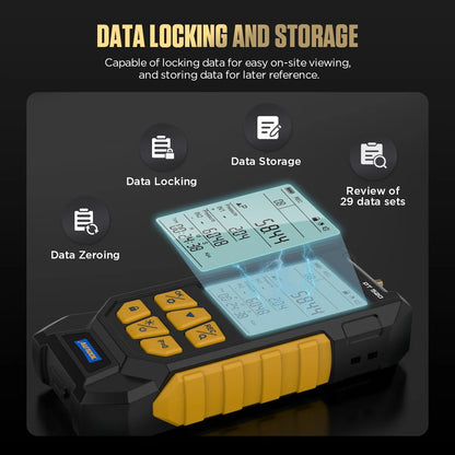 AUTOOL PT520 Digital Differential Manometer -100-200Kpa Air Pressure Gauge Negative Vacuum Gauge Meter Monitoring Manometro 512A