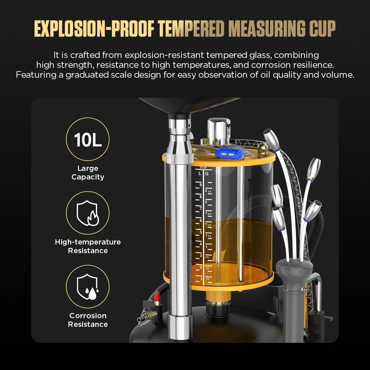 Oilomatic Machine AUTOOL Pneumatic Oil Picker & Oil Pumping Machine 0.6-0.8bar Pneumati ...