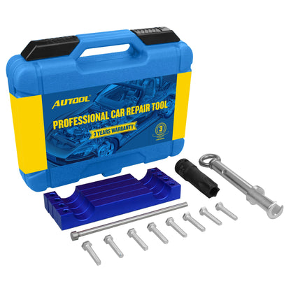 AUTOOL Timing Tool Camshaft Timing Alignment Tools For Mercedes Benz M157/M276/ M278 with T100 and Injector Removal Puller Tool