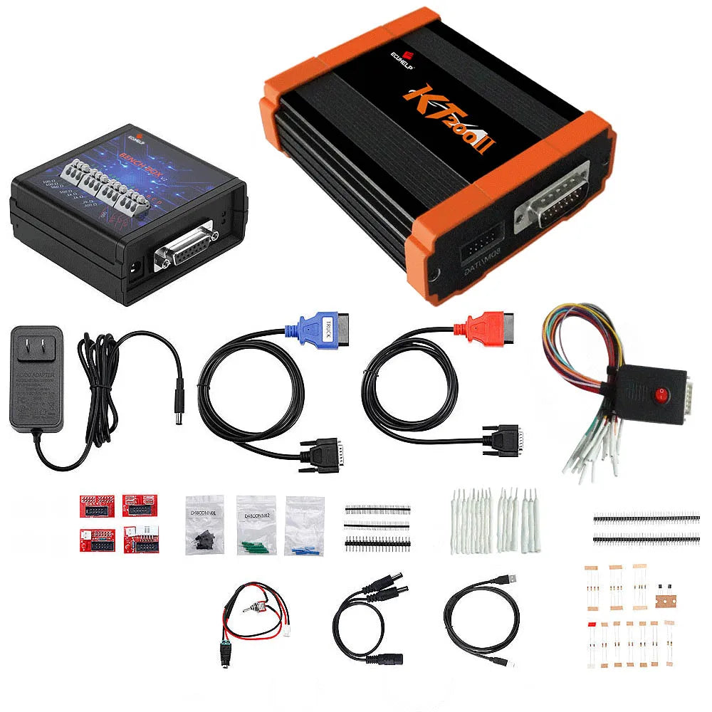 New KT200II KT200 II ECU Programmer OBD2 TCU ECU Programming Tools Chip Tuning Upgrade More Protocols Over KT200