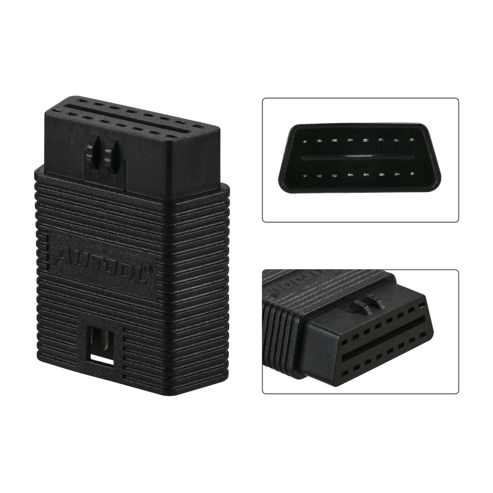 AUTOOL Obd2 16 Pin Extension Universal Extension Connector  ELM327/AL519/Easydiag Launch Obd Scanner Adapter