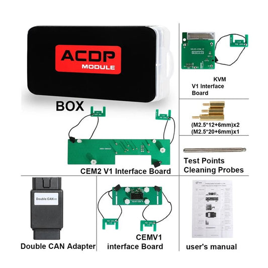 Yanhua Mini ACDP  Volvo IMMO Programming Module 12 Support Add Key & All Key Lost from 2009-2018