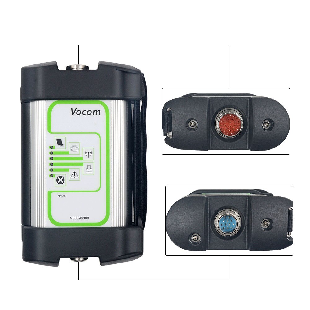 For Ud/mack Vocom 88890300 Online Update Interface Truck Diagnostic Tool for Volvo Vocom V2.8.241 Version Vocom