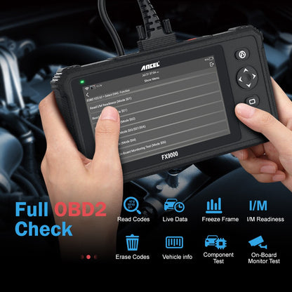 Ancel FX9000 OBD2 Car Diagnostic Scanner Professional OBD2 Scanner Airbag SAS TPMS EPB IMMO Reset Auto Code Reader Scanner
