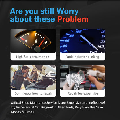 Ancel FX9000 OBD2 Car Diagnostic Scanner Professional OBD2 Scanner Airbag SAS TPMS EPB IMMO Reset Auto Code Reader Scanner