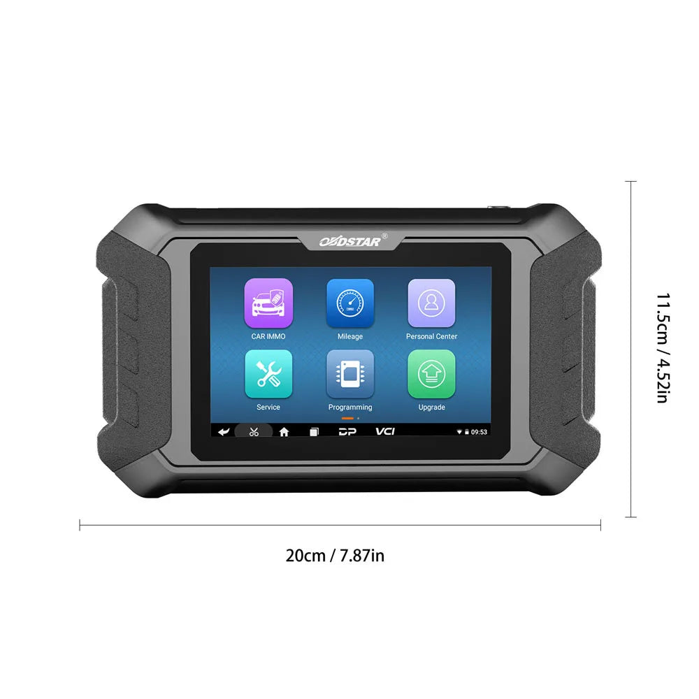 OBDSTAR X300 MINI for Ford /Mazda Programmer All Key Lost Programming/Pin Code Reading/Cluster Calibrate NEW Version for H100