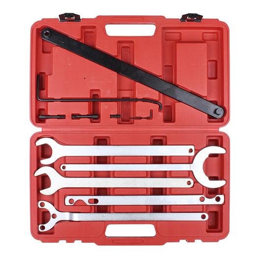 VT01644  BMW Mercedes Fan Clutch Water Pump Wrench Holder Tool Set