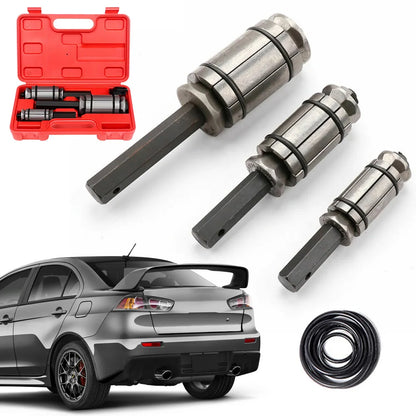 3Pcs Exhaust Pipe Expander Tool Set 1-1/18 Inch To 3-1/2 Inch Car Exhaust Muffler Tail Pipe Expander Spreader for Car Motorcycle