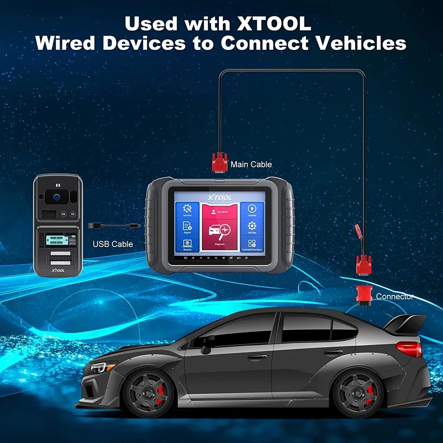 XTOOL KC501 Professional Car Key Programming OBD2 Sacnner Chip Programmer ECU Reader For Benz Infrared Key Works With X100 PAD3