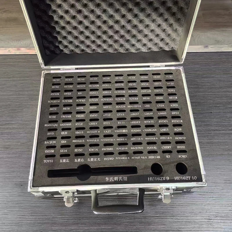 Brand New LISHI 110PCS 2 in 1 Decoder Opening Tool Kit for Locksmiths (Toy43at, Toy48, Toy47, Toy2) Aluminum Case