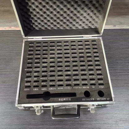 Brand New LISHI 110PCS 2 in 1 Decoder Opening Tool Kit for Locksmiths (Toy43at, Toy48, Toy47, Toy2) Aluminum Case
