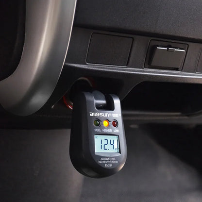 EM281 Car Battery Tester Digital Display 12 V LED Digital Car Battery Tester