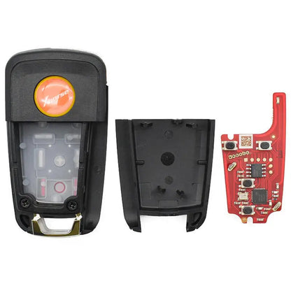Xhorse XKBU21EN VVDI Universal Remote Key 2nd Generation for Buick 4 Buttons Supports Wireless Programming Old XKBU01EN