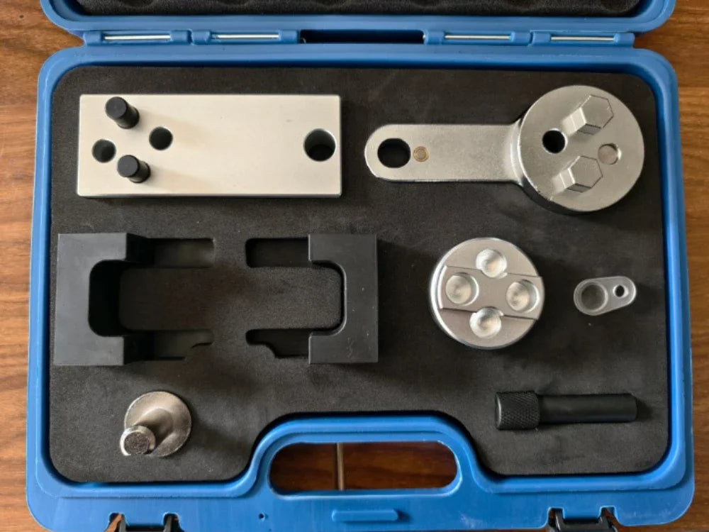 New 654-589-03-21-00 Camshaft Engine Timing Tool Kit for Mercedes Benz M654 M656 OM654 W213 1.6L and 2.0L Diesel Engines