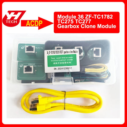 Yanhua Mini ACDP Module 36 for BMW JLR Mercedes-Benz Porsche Honda Jeep Chrysler ZF-TC1782 TC275 TC277 Gearbox Clone 8HP 9HP