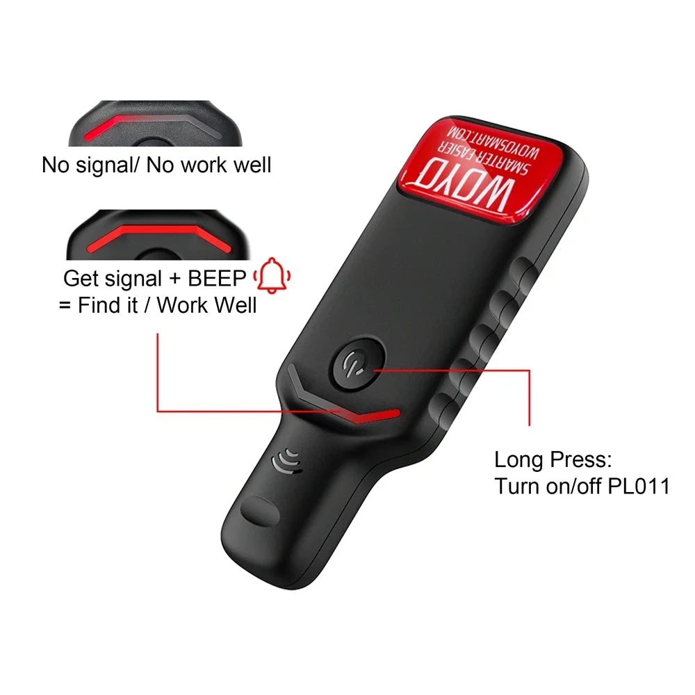 WOYO PL011 PKE LF Locator Transponder Key Coil Detector ,Test Automotive Keyless Entry LF HF Antenna Inspection Tool