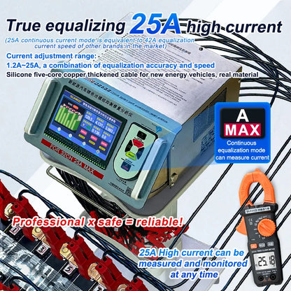 SUNKKO D2524 D2532 25A New Energy Vehicle Lithium Battery Module Equalizer For New Energy Vehicle And Battery Analyzer