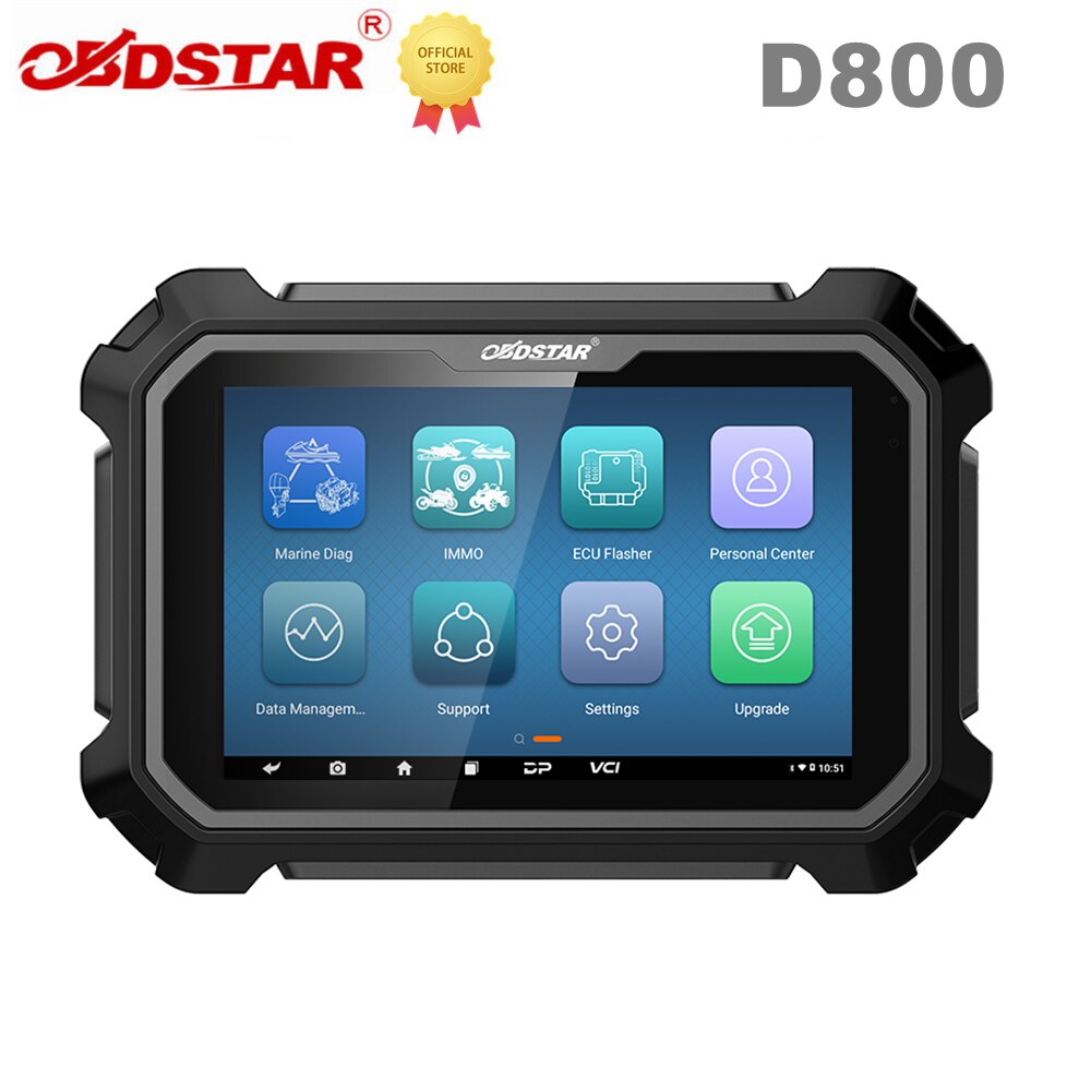 OBDSTAR D800 A /B package New Generation device  Marine (jet ski/ outboard/ inboard/ generator) Intelligent Diagnosis Scanner
