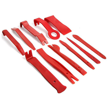 VT011141 Auto Trim Removal Tool 11Pc Door Panel Window Molding Upholstery Fastener Clip Crowbar