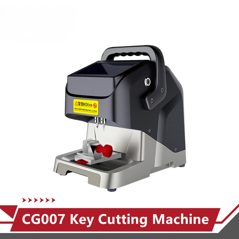 CG CG007 Automatic Key Cutting Machine with Built-in Battery Free Online Update Multiple Languages