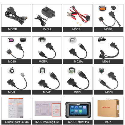 OBDSTAR D700 B Outboard Scanner for Mercury/ ForParsun/ forEnvinrude D700 A Jetski Scanner