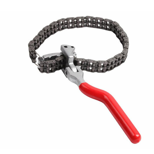 VT14023 Heavy Duty Oil Filter Chain Wrench 60-160mm 60-195mm Chain Type Oil Filter Wrench Auto Tool Engine Box Spanner