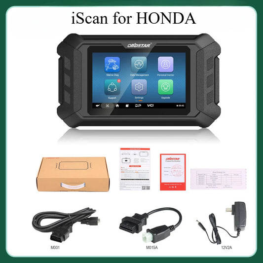 OBDSTAR iScan for HONDA Marine Diagnostic Tablet Code Reading Code Clearing Data Flow Action Test 2 Years Free Update