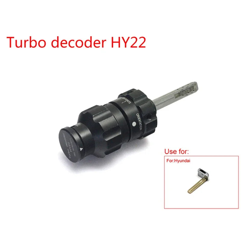 Turbo Decoder Car Key HY22 for Car Door Open Tool Tubular Pick Set Locksmith Door Opener