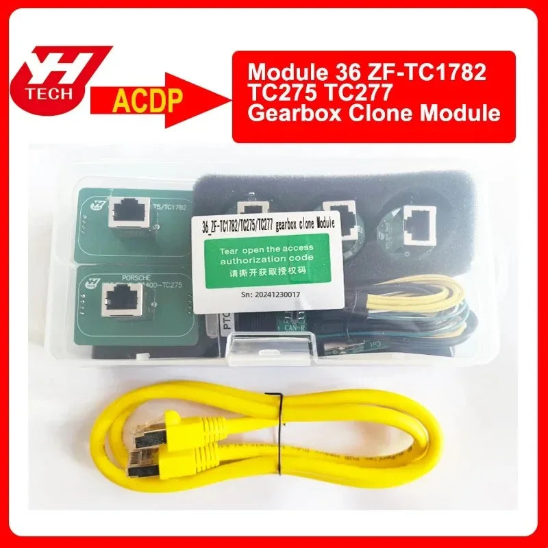 Yanhua Mini ACDP Module 36 for BMW JLR Mercedes-Benz Porsche Honda Jeep Chrysler ZF-TC1782 TC275 TC277 Gearbox Clone 8HP 9HP