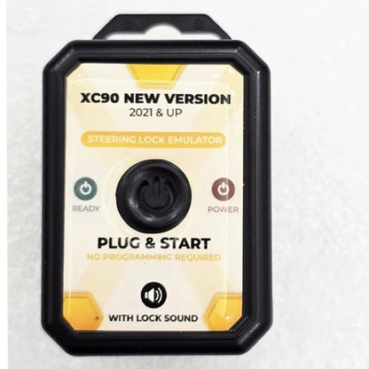 Volvo XC90 -S90 - V60 - XC60 New Version 2021 & UP Steering Lock Emulator Simulator With Lock Sound