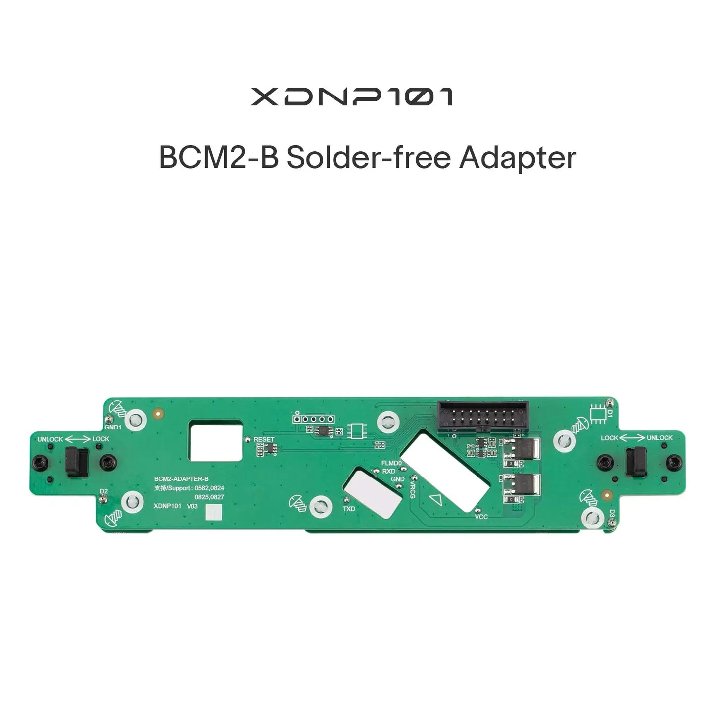 Xhorse XDNPA2GL Audi BCM2 Encrypted Solder Free Adapter V2 for VVDI Key Tool Plus, Multi Prog