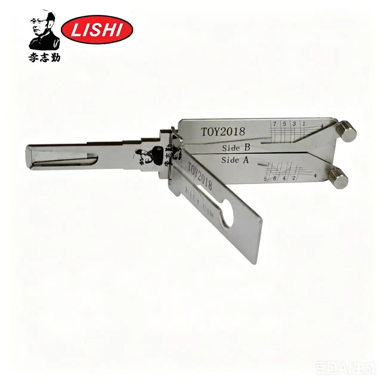 Lishi FOR Toyota 2018 2-in-1 Pick & Decoder for Toyota 2018+ Lishi Tool