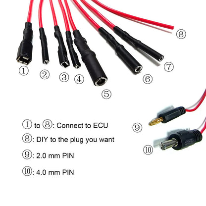 WOYO CTBC002/CTBC001 ECU Breakout Leads Jumper Cable for Automotive Diagnostic Oscilloscope Line Cable DIY Connection