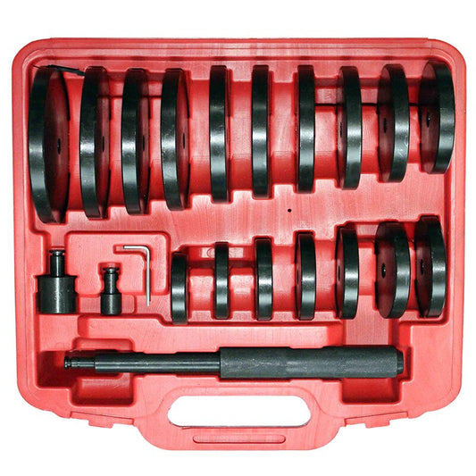 VT01508 21Pcs Extra Large Custom Bush Bearing and Seal Driver Set Hydraulic Press