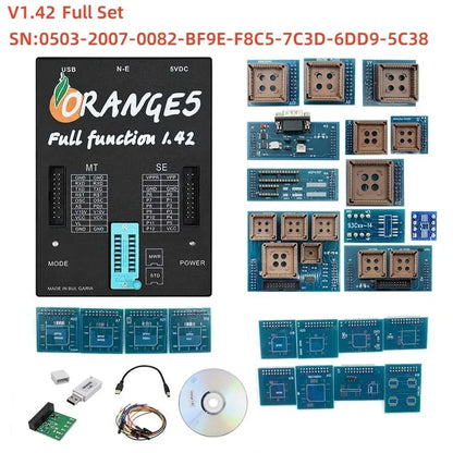 Best Orange5 V1.42 Orange 5 V1.38 Programmer Add More License Full Packet Hardware +Enhanced Function With Full Authorization