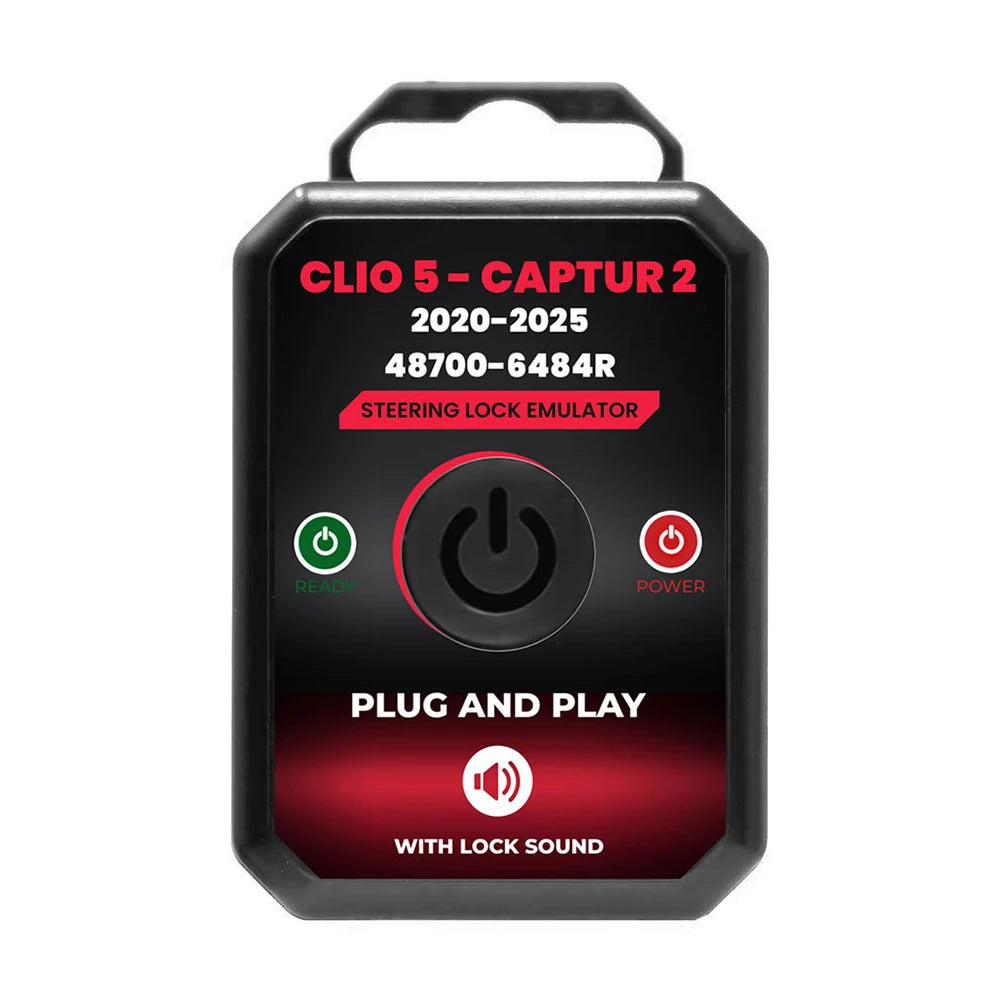 Steering Lock Emulator For Renault Clio 5 Captur 2 2020-2025 Part Number 48700-6484R