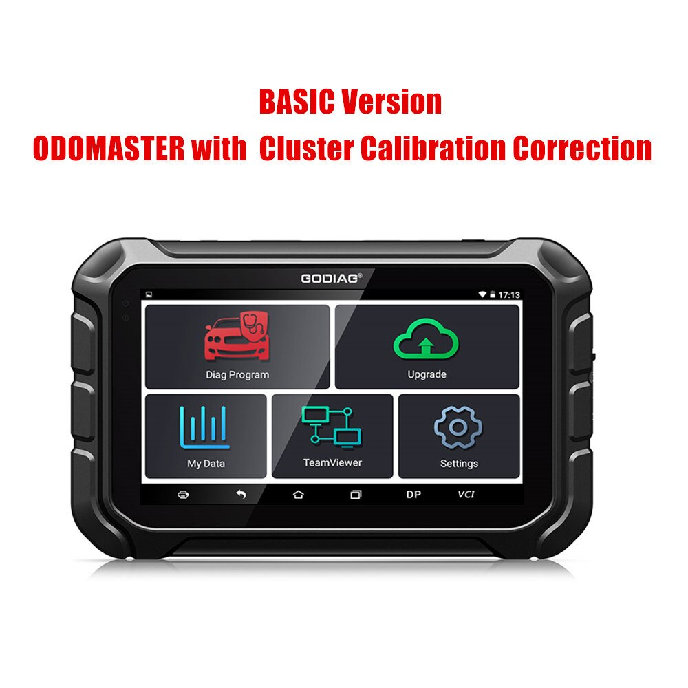 GODIAG GD801 OdoMaster Auto Key Programmer OBDII Cluster Calibration Correction Tool Better Than OBDSTAR X300M Update Free