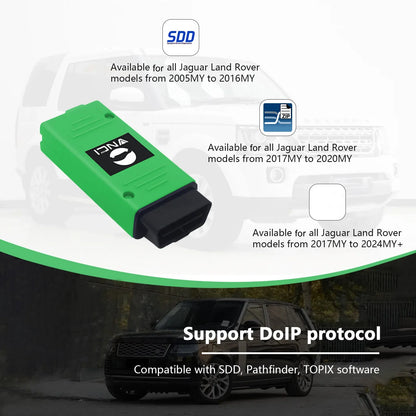 VNCI Diagnostic Scanner for JLR DOIP Jaguar Land Rover Supports SDD Pathfinder Offline software